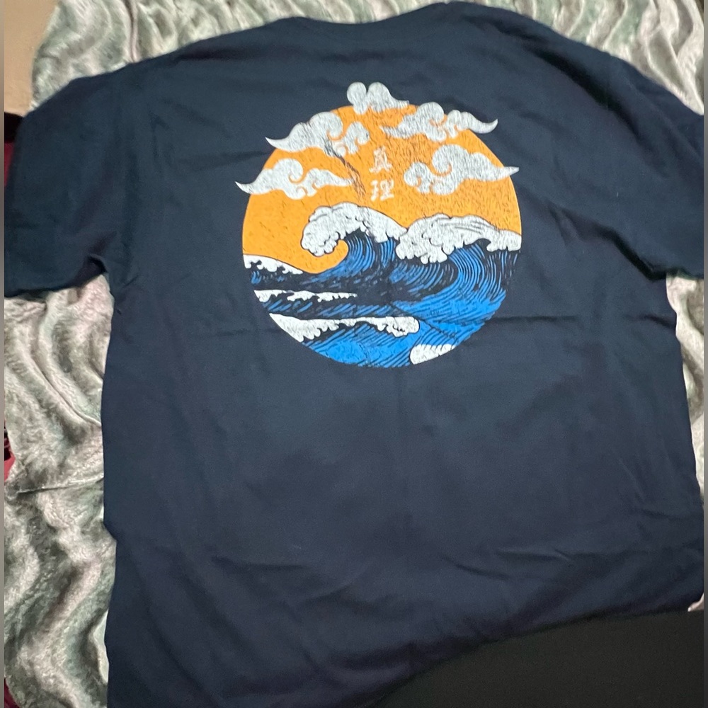 nice t shirt (HAS A HOLE)